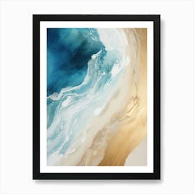 Abstract Ocean Painting Art Print