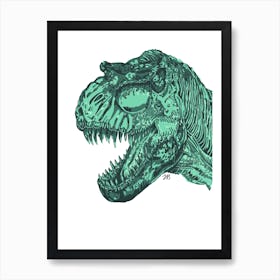 T-Rex Art Print