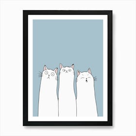 The Cats Art Print