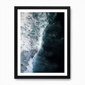 Water And Waves Art Print