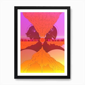 One More Time Art Print