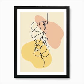 Portrait Of A Woman 1 Art Print