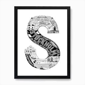 Stockholm Art Print