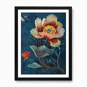 Chinese Flower Painting 57 Art Print