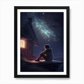 Starry Night Art Print