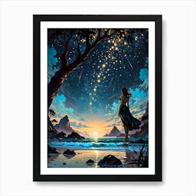 Starry Night 152 Art Print