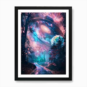 Galaxy In The Sky Art Print