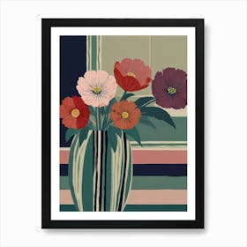 Flowers In A Vase 50 Art Print