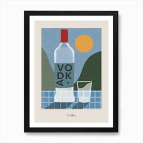 The Vodka Art Print