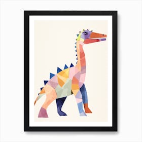Nursery Dinosaur Art Baryonyx 5 Art Print