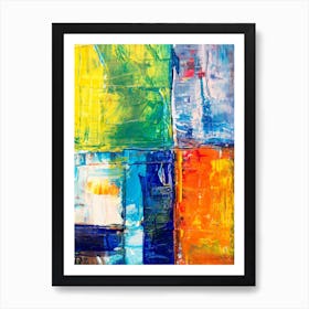 Abstract Painting 125 Art Print