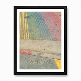 San Francisco Castro District II on Film Art Print