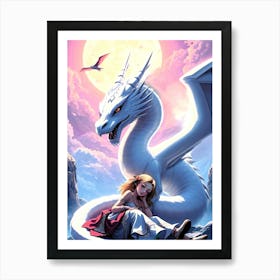 Mystical Fantasy Illustration 25 Art Print