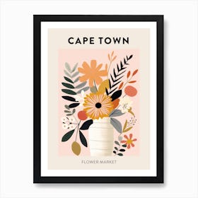 Flower Market Poster Cape Town South Africa 2 Art Print