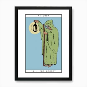 MF DOOM - The Hermit Art Print