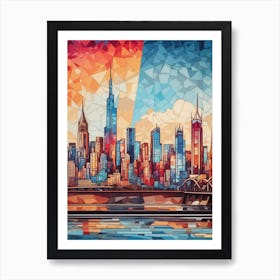 New York City Skyline 2 Art Print