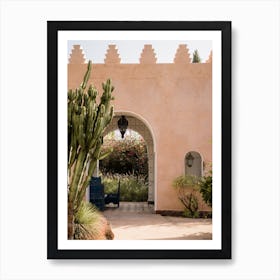 Cactus Garden In Morocco Art Print