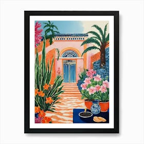 Tropical Garden Art Print