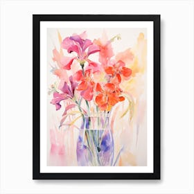 Flowers In A Vase 28 Art Print