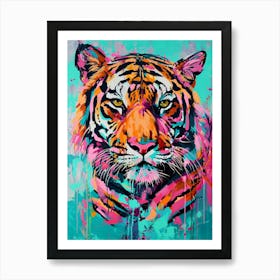 Tiger 89 Art Print