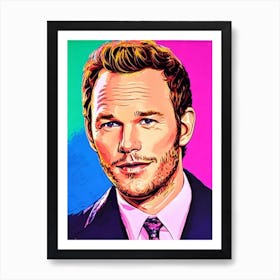 Chris Pratt Pop Movies Art Movies Art Print