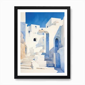 Aegean Village Art Print