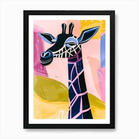 Giraffe 70 Art Print