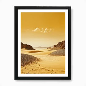 Desert Landscape 136 Art Print