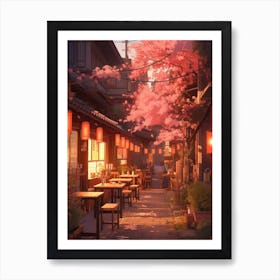 Cherry Blossoms 1 Art Print