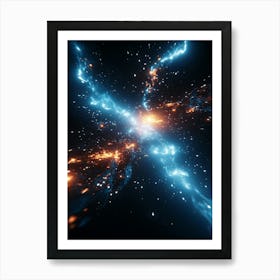 Space Star 6 Art Print