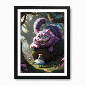 Cheshire Cat 1 Art Print