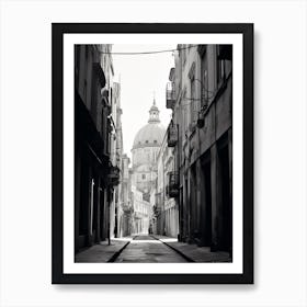 Split, Croatia, Black And White Old Photo 3 Art Print