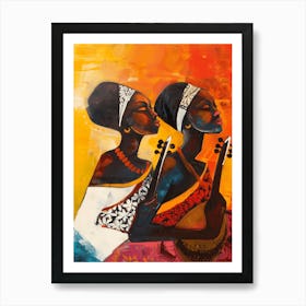 African Woman African Culture 8 Art Print