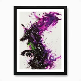 Splatter Painting 37 Art Print