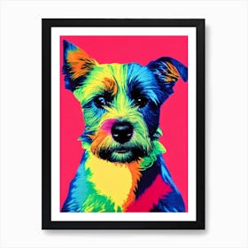 Australian Terrier Andy Warhol Style Dog Art Print