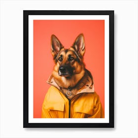 A German Shepherd Dog 8 Art Print