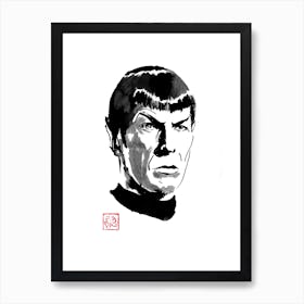 Spock Art Print