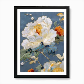 Chinese Peony 7 Art Print