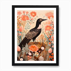 Cormorant 3 Detailed Bird Painting Art Print