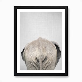 Elephant Tail Art Print