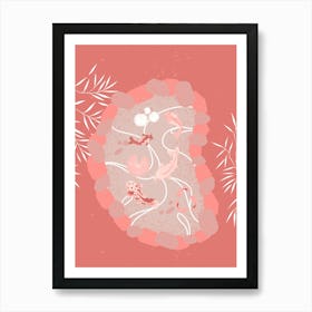 Koi Pond Art Print