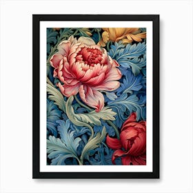 Peonies 52 Art Print