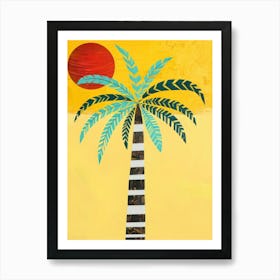 Palm Tree Canvas Print 8 Art Print