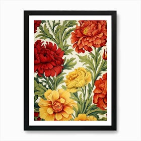 Carnations 1 Art Print