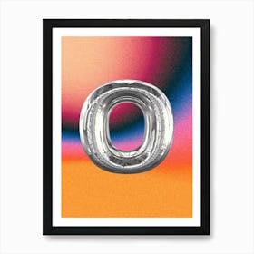 Chrome O Poster Art Print