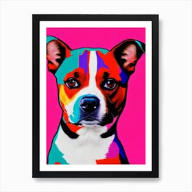 Basenji Andy Warhol Style Dog Art Print