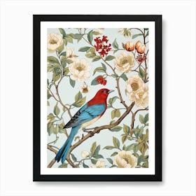 Bird On A Branch 22 Art Print