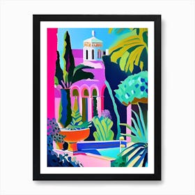 Giardini Botanici Villa Taranto, Italy Abstract Still Life Art Print