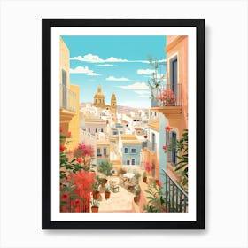 Cadiz Spain 6 Illustration Art Print