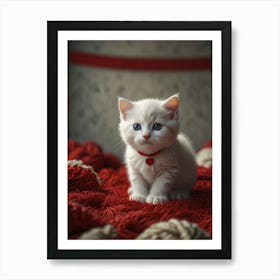 Cute Kitten 10 Art Print